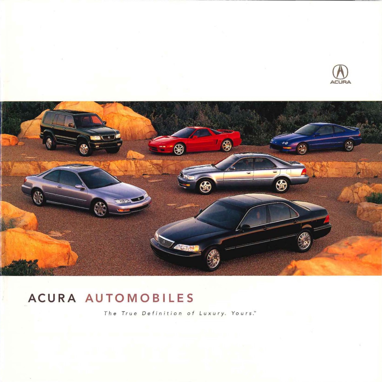 1998 Acura Full Line Brochure
